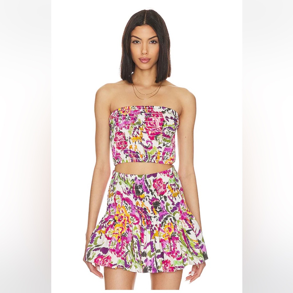 Top and skirt set